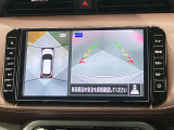 【アラウンドビューモニター】車を上から見下ろしているかのような映像で周囲の状況がひと目で確認、狭い駐車場に駐車するときも安心です♪♪障害物などがあると警告音がなりますので安心して駐車が出来ます★