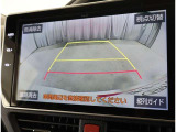 バックガイドモニターで、後方を確認しながら安心して駐車することができます。運転初心者も熟練者も必須の機能ですよ!