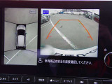 上からの視点で狭い駐車場への駐車などに役立つアラウンドビューモニターです♪