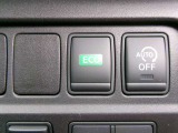 燃費向上をサポートするECOモードスイッチを装備しています