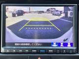 バックカメラも装備しております。車庫入れの苦手なお客様も安心!重宝してくれます!