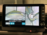 全方位モニターがついています! 車の周囲を360&deg;安全確認できるので、普段の駐車はもちろんの事、縦列駐車や幅寄せの際にも活躍してくれますよ。