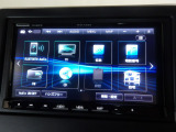 フルセグテレビ搭載。CD再生、Bluetoothオーディオに対応しています。