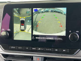 アラウンドビューモニターです!上空から貴方のお車をモニタニングしている様に車両の周りの安全確認が出来ます!