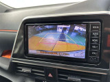 バックモニター装備!駐車時等に活躍♪ ガイドライン付きで、自信が無くても O.K♪ 一度体験すると、無くてはならないものですよ☆
