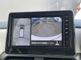 アラウンドビューモニター装備☆上から見たような画面で車庫入れも縦列駐車も安心です♪