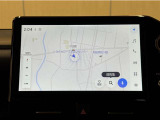 ナビ付きです。目的地を設定すれば、初めての場所でも簡単に行くことが出来ます。