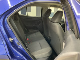 リアシートも広々としていて、座りやすいです。