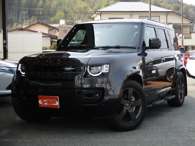 ディフェンダー 110 X ダイナミック HSE 3.0L D300 ディーゼル 4WD エアサス ブラッ...