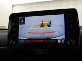 全周囲モニターです。狭い駐車場も画像で確認出来て安心です♪