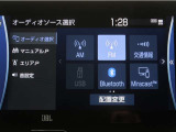 ディスプレイオーディオを装備。スマートフォンとクルマを繋ぐことで、これまでのナビに加えて色々なサービスが楽しめます。