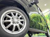 【14インチアルミホイール】外観にマッチしたアルミホイールを装着しております。各種アルミホイールや、スタッドレスタイヤも取扱いしております。是非ご相談ください♪