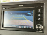バックカメラ♪運転席から死角となりやすい部分も見えやすく車庫入れの苦手な方にも楽に駐車できます☆