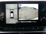 アラウンドビューモニター。空の上から見下ろすような視点でスムース駐車。