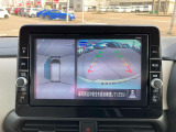 アラウンドビューモニター☆クルマを真上から見下ろしているかのような映像で駐車をサポートします☆