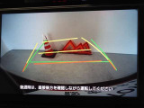 バックガイドモニターを装備しています、車庫入れもラクラクです。