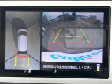 【パノラマモニター】クルマを真上から見下ろした視点で駐車をサポートします!死角からの障害物にいち早く気が付くことができます。