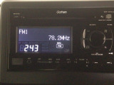 【オーディオ機能】CDプレーヤーを装備♪もちろんFM/AMラジオもお聞きいただけますよ♪