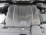 直列6気筒ディーゼルエンジンにMAZDA独自の48Vマイルドハイブリッドシステムを組み込んだディーゼルハイブリッド仕様