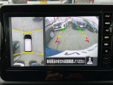 アラウンドビューモニター装備です 上から見たイメージで駐車出来ます