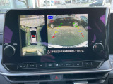 アラウンドビューモニター装備です 上から見たイメージで駐車出来ます