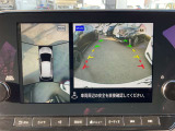 アラウンドビューモニター装備です 上から見たイメージで駐車出来ます