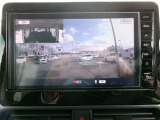 純正ドライブレコーダー装備。モニターで確認できます。