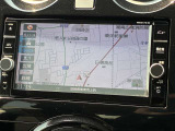 日産純正ナビゲーションです。初めて走る道でも安心して運転が出来ます。