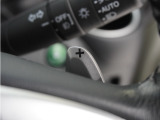 ◆パドルシフト装備◆オートマチック車でもミッション車のようなフィーリングを楽しめます。エンジンブレーキを使いたい時に役立ちます。