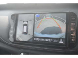 「アラウンドビューモニター」・・・上空から見た映像で車庫入れ簡単♪♪