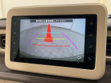 【バックモニター】ガイドライン表示機能付きバックカメラ付きです!バックでの駐車時など後方の安全確認ができて安心安全です♪