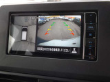 【アラウンドビューモニター】上から見下ろすような視点でスムース駐車をサポートしてくれるアラウンドビューモニター(^v^)