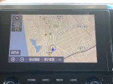 純正9インチナビを搭載しております。大画面で視認性が良いので扱いやすいです。