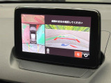 【360&deg;ビューモニター】専用のカメラにより、上から見下ろしたような視点で360度クルマの周囲を確認することができます☆死角部分も確認しやすく、狭い場所での切り返しや駐車もスムーズに行えます。