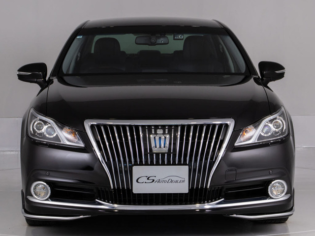 クラウンマジェスタ3.5 Fバージョン黒革 フルエアロ 360カメラ 後席VIP