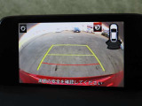 【バックカメラ】駐車時も後方が確認でき、便利です。