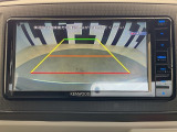 バックカメラ付きで後方の確認も安心です!スムーズな駐車・車庫入れをサポートいたします!