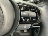 アクセルから足を離しても設定したスピードを保ち走行し、高速道路での疲労軽減に役立つクルーズコントロール、暖房が効くまでの間に手のひらをじんわり暖めてくれるステアリングヒーター付きです!