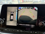 【アラウンドビューモニター】上空から見下ろしているかのような映像で駐車をサポート。安心です。