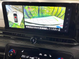 【アラウンドビューモニター】専用のカメラにより、上から見下ろしたような視点で360度クルマの周囲を確認することができます☆死角部分も確認しやすく、狭い場所での切り返しや駐車もスムーズに行えます。