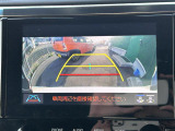 【バックモニター】後ろのカメラの映像がモニターに映し出されるので、後方の見えない死角や、障害物との距離感などもしっかり安全確認することができます!