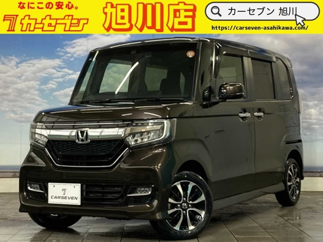 N-BOXカスタム G L ホンダセンシング 4WD ユーザー買取スタッドレス付オーディオ