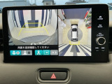 全周囲カメラ付きで広範囲の確認が出来ます!スムーズな駐車・車庫入れをサポートいたします!