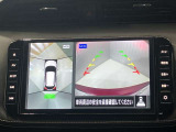 【アラウンドビューモニター】車を上から見下ろしているかのような映像で周囲の状況がひと目で確認、狭い駐車場に駐車するときも安心です♪