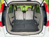 後席を格納すると、これだけの広さが!シーンに合わせたシートアレンジで、大きな荷物も積むことが出来ます♪