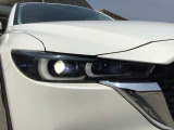 LEDヘッドランプ装備・消費電力が少なく明るいので夜間走行も安心して運転出来ます。