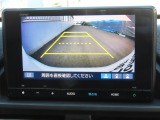 リアワイドカメラシステム!従来の視野に加えて、後方側方を約180&deg;まで見えるワイドビューと、後方を真上から見たような視野で駐車時などに便利なトップダウンビューの3つの視野があります!