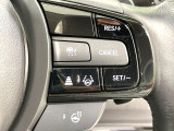 【アダプティブクルーズコントロール】高速道路での長距離走行が楽に!!自動で速度を保つクルーズコントロールが、衝突軽減システムと連携し、前方の車両を感知して車間を保つように速度調節してくれます!!