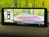 【360&deg;ビューモニター】専用のカメラにより、上から見下ろしたような視点で360度クルマの周囲を確認することができます☆死角部分も確認しやすく、狭い場所での切り返しや駐車もスムーズに行えます。