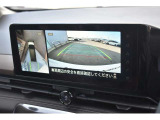 空から見下ろしているかのような視点で周囲を確認できるアラウンドビューモニター!